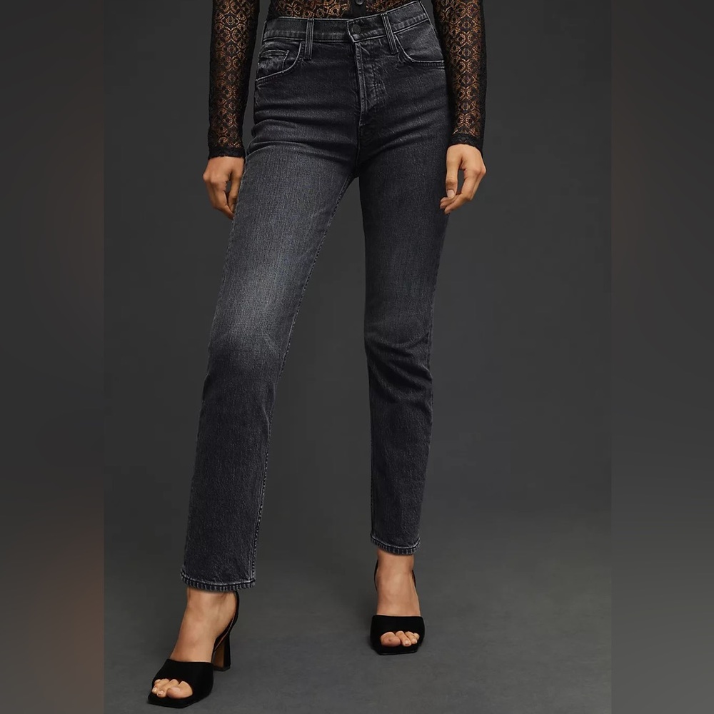 MOTHER The Tomcat High-Rise Straight Jeans